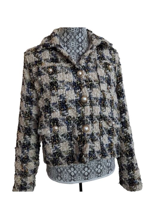 Twosome Clique Jackets & Blazers - Tweed Blazer Jacket